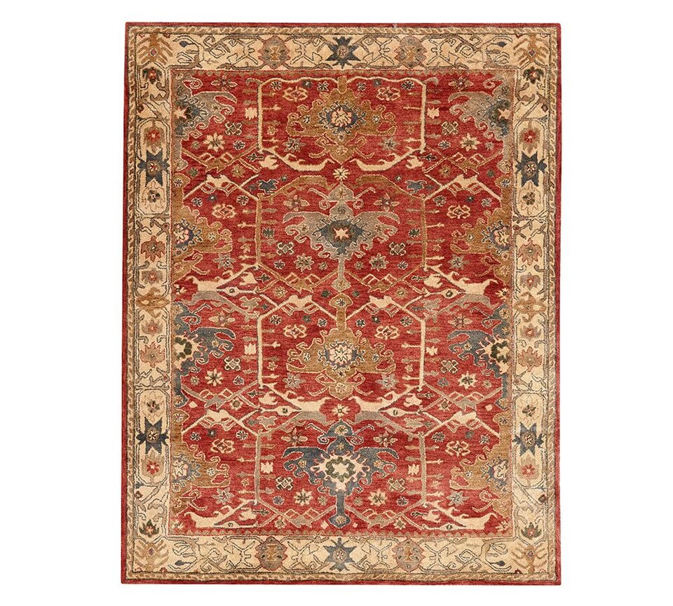 Channing PersianStyle Rug Red Multi Pottery Barn Australia